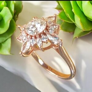 1ct. Moissanite Diamond Ring